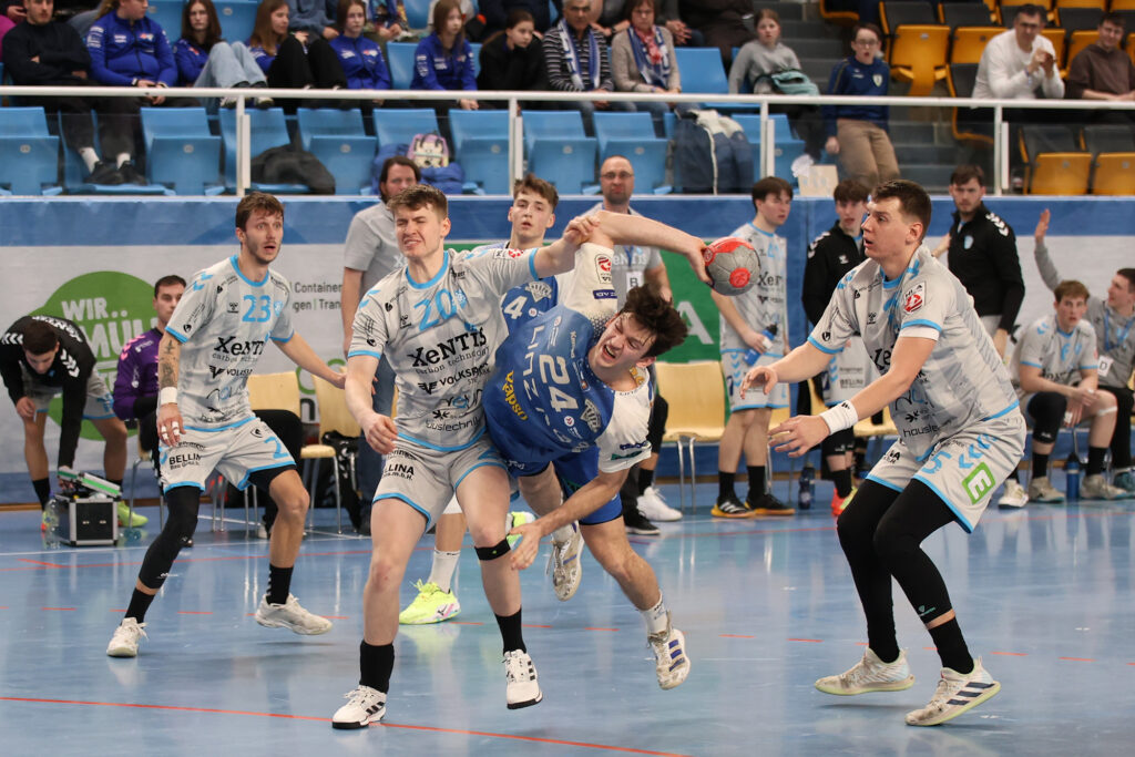 Bachmann Moritz im Einsatz beim Spiel HC Linz AG vs. HSG Bärnbach/Köflach